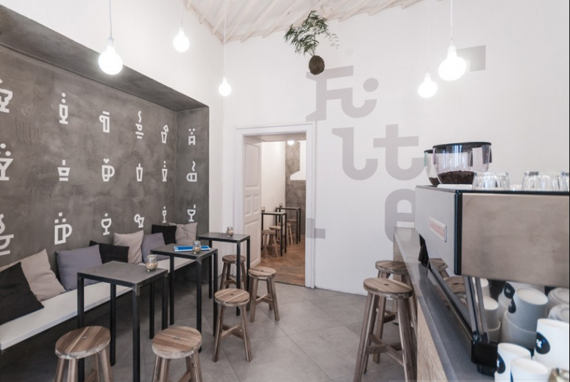 cafe modern minimalis