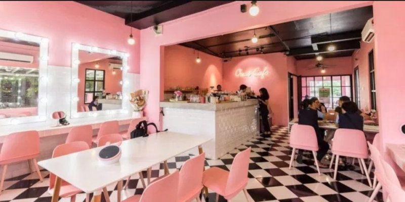 Cafe Nuansa Pink