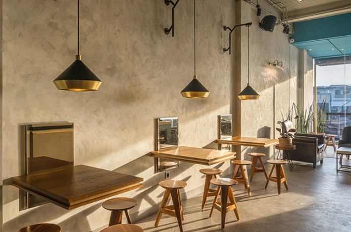 cafe unik minimalis