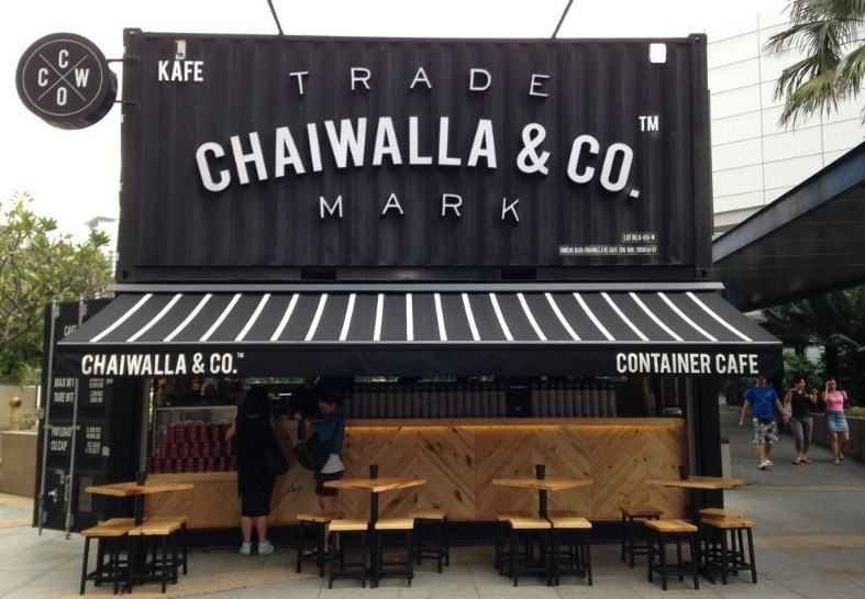 Contoh Desain Cafe Containter