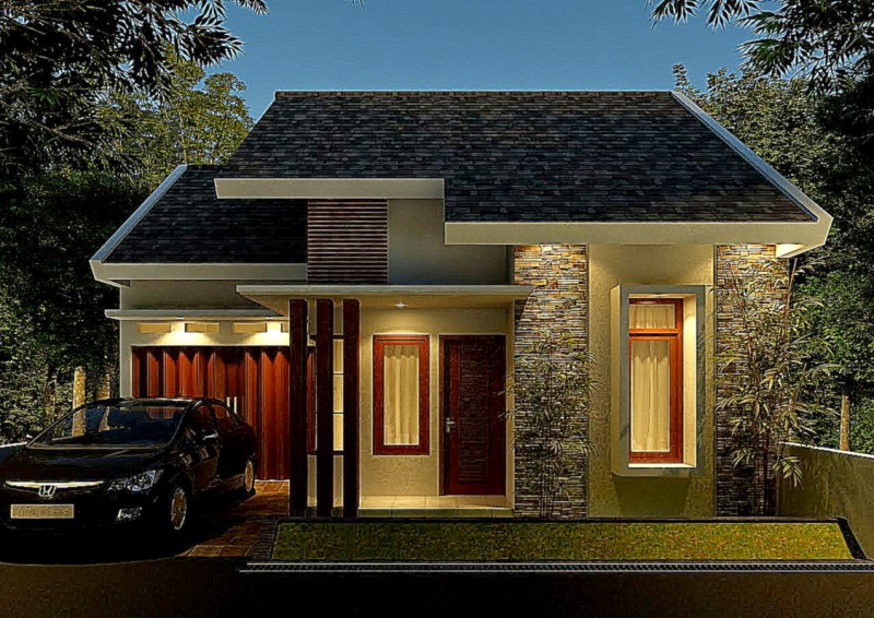 Desain Rumah Mewah 1 Lantai Terupdate