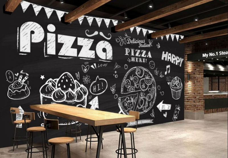 Dekorasi Dinding Cafe