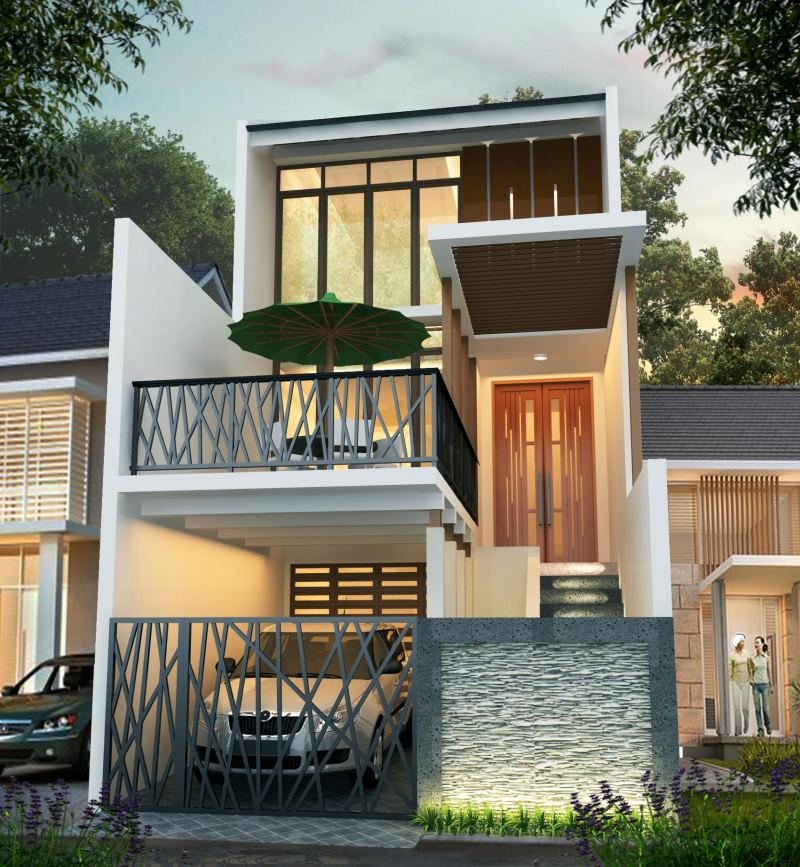 Desain Rumah 3 Lantai Kekininan