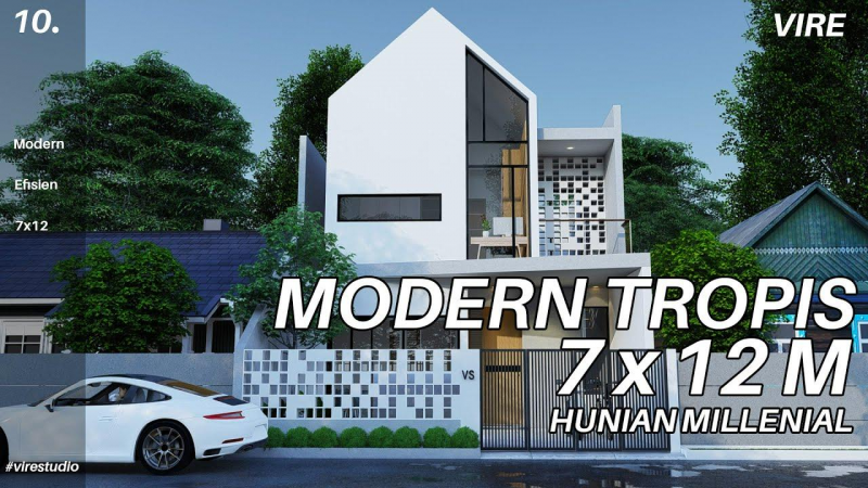 Rumah Konsep Modern