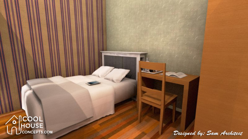 Desain Rumah Minimalis 2 Kamar Simple