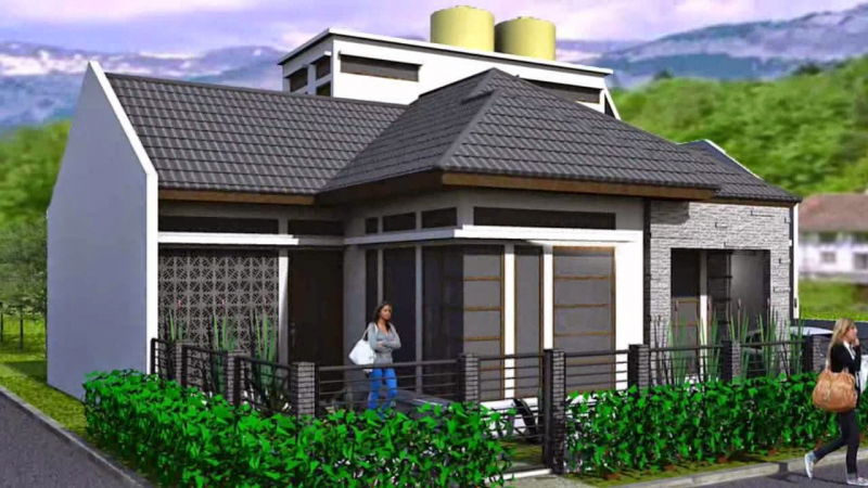 Desain Rumah Minimalis Sederhana Kekinian
