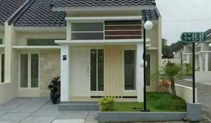 Rumah Minimalis Sederhana Dengan Lampu Taman