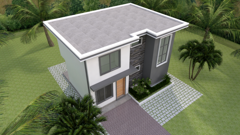 Sketsa Desain Rumah Minimalis 6x8