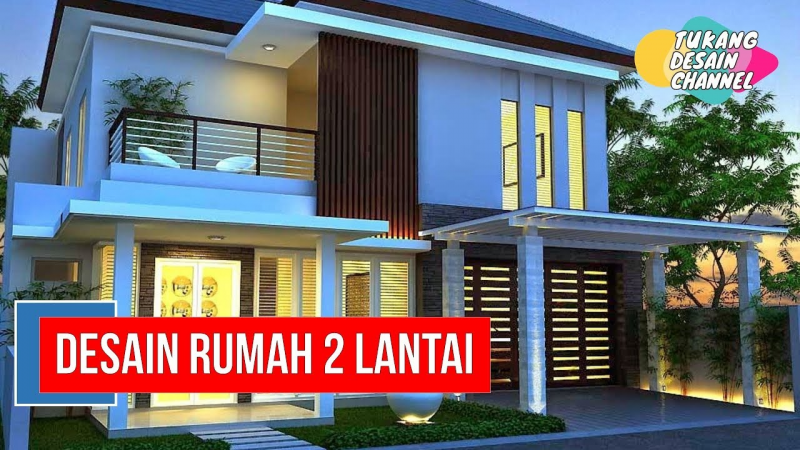 Desain Rumah Minimalis 2 Lantai Sederhana Sederhana