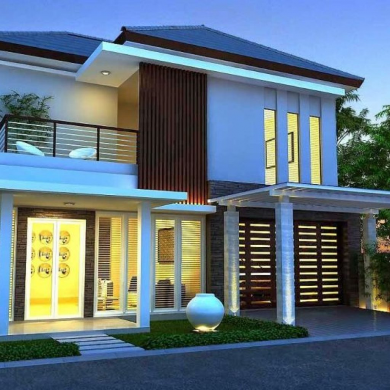 Desain Rumah Minimalis 2 Lantai Sederhana Terbaru