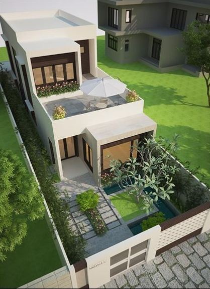 Gambaran Desain Rumah Minimalis 2 Lantai Sederhana