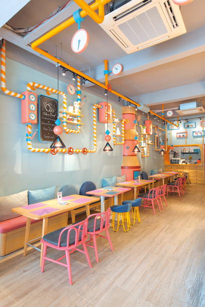 Cafe desain interior unik