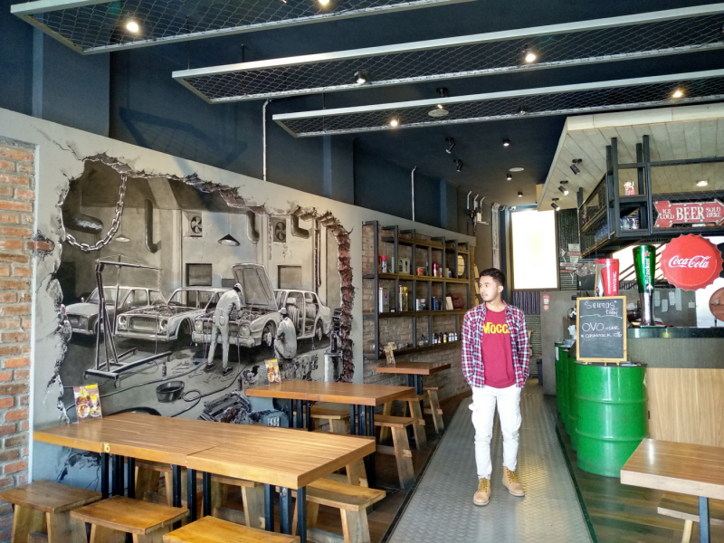 Desain Cafe Unik Sederhana