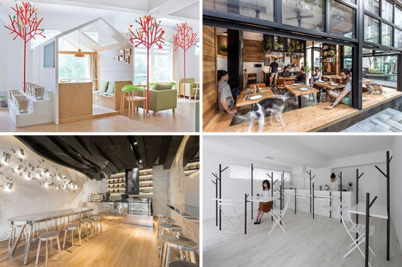 Desain ruangan cafe unik