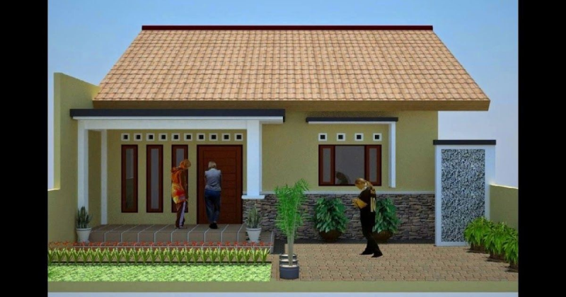 Desain Rumah Minimalis Harga 70 Juta Kekinian