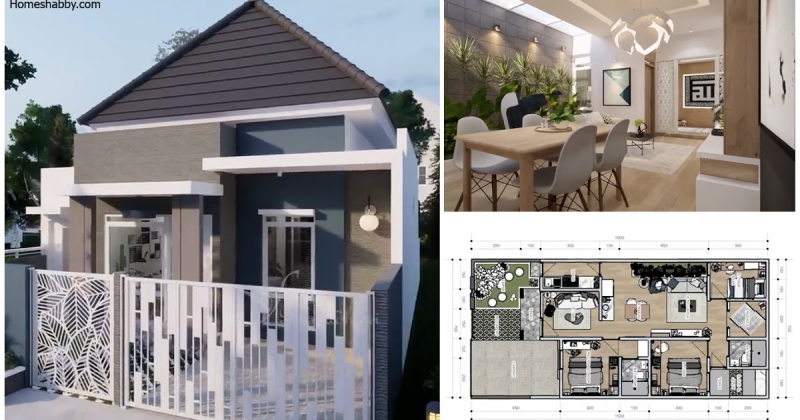 Desain Rumah Mewah Denga Mushola