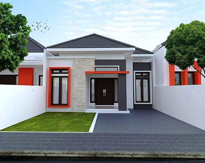 Desain Rumah Minimalis Tampak Depan Kekinian