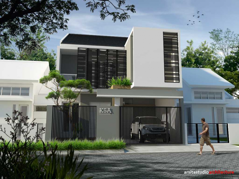Desain Rumah Minimalis Tampak Depan Terbaru