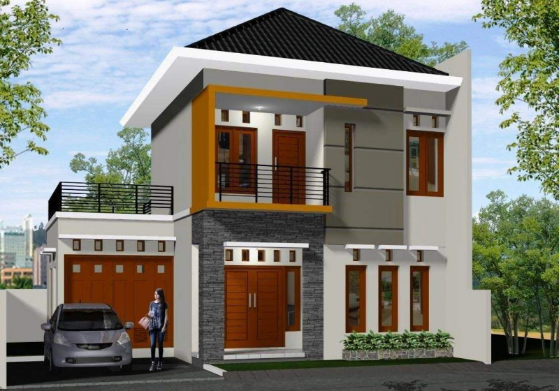 Desain Rumah Minimalis Tampak Depan Yang Simple