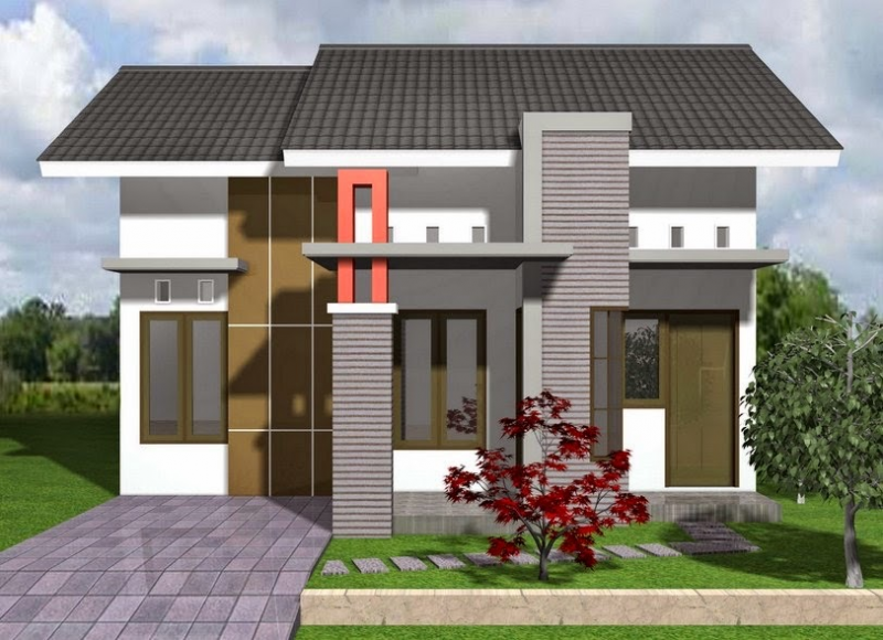 Ide Desain Rumah Minimalis Tampak Depan