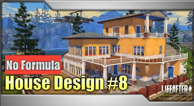 Desain Rumah Lifeafter Manor 6 ( No Formula)