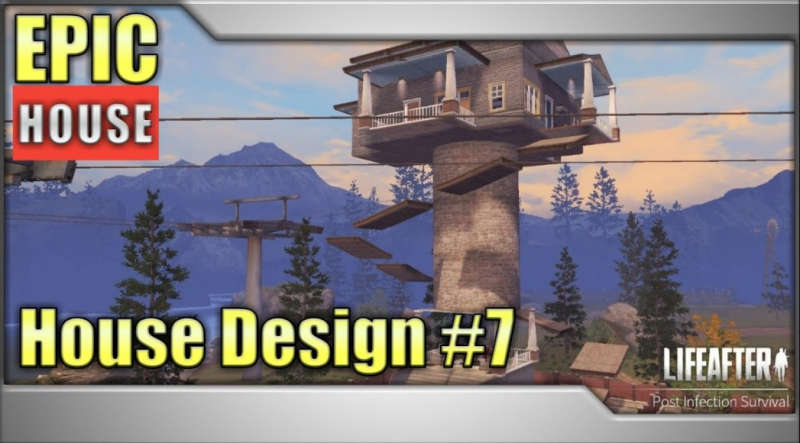 Desain Rumah LifeAfter Yang Unik