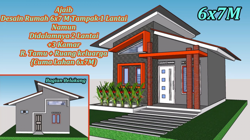 6. Desain rumah ajaib
