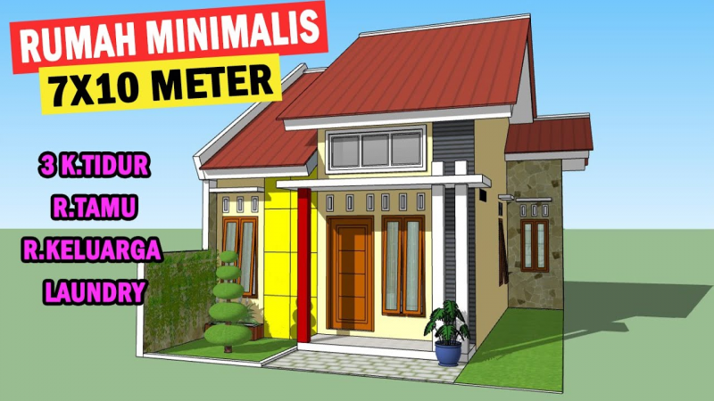 Foto Desain Rumah Minimalis 3 Kamar