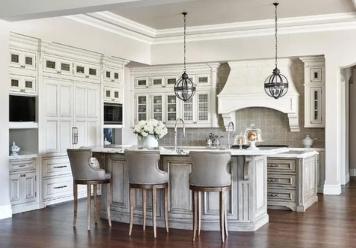 Dekorasi dapur nan mewah dan elegan