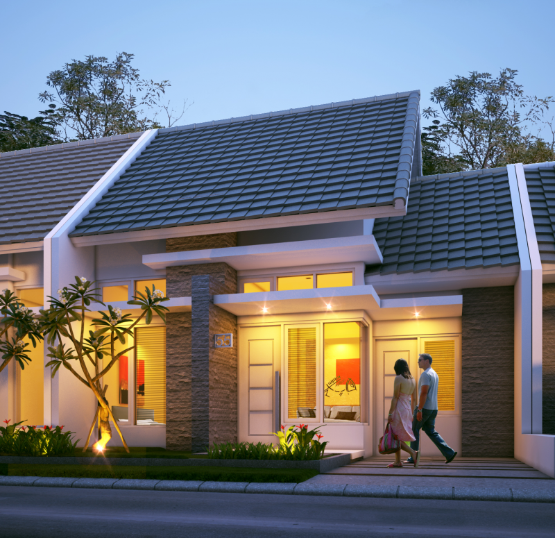 Desain Rumah Minimalis Type 45