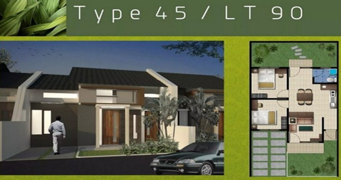 Desain Rumah Type 45 90