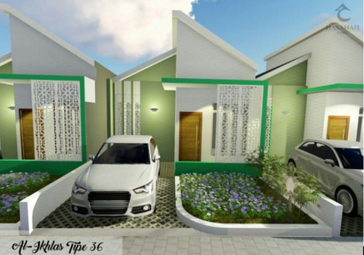 Desain Rumah Minimalis Dengan Atap Miring Type 36