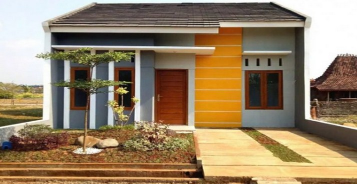 Desain Rumah Minimalis di Pedesaan Type 36