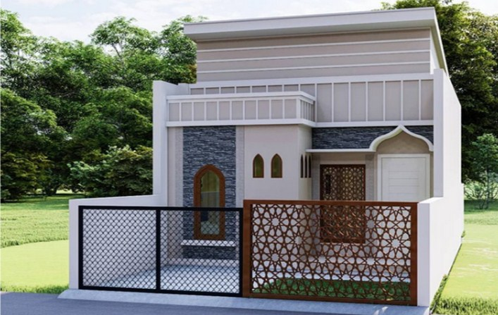 Desain Rumah Mirip Masjid Type 36