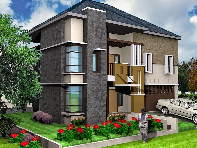 Contoh Gambar Desain Rumah Minimalis Ukuran 7x6