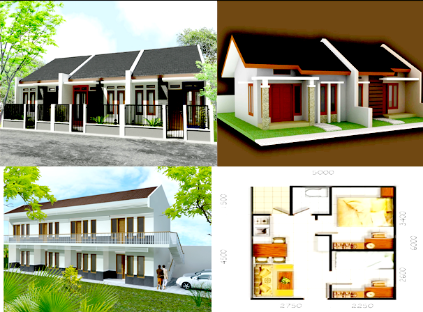 Desain Rumah Petak Baru