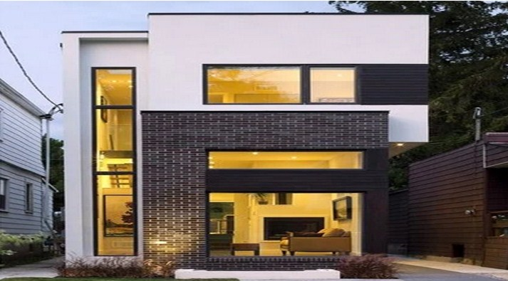 Rumah Mungil Dengan Perpaduan Modern-Klasik