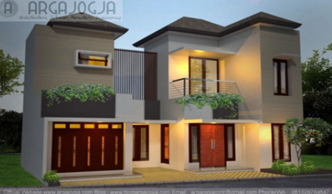 Desain Rumah Minimalis Plus Toko