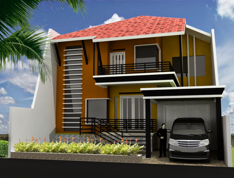 Desain Rumah Plus Toko Minimalis Baru