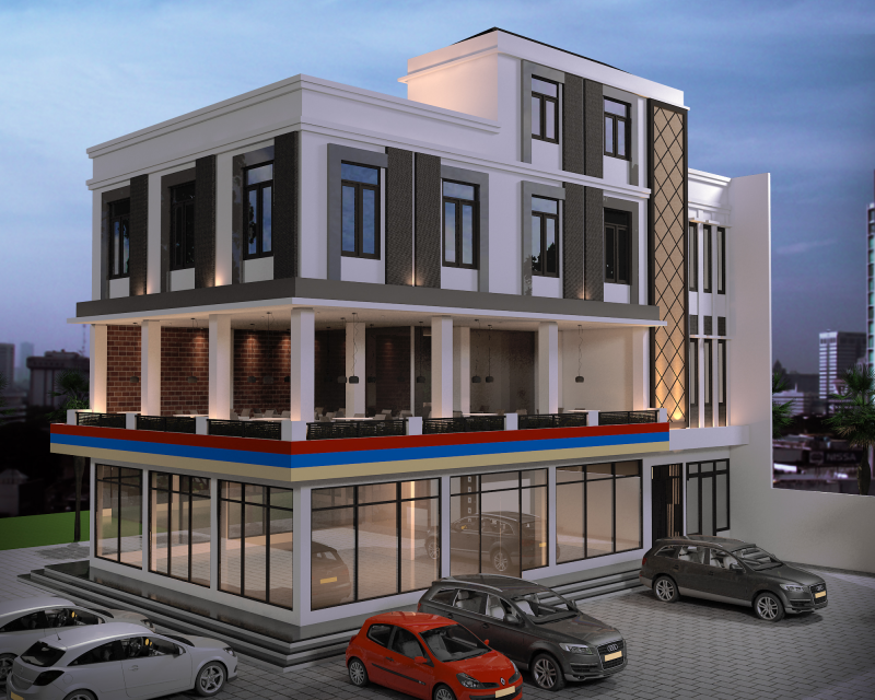 Desain Rumah Plus Toko Minimalis