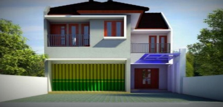 Desain Rumah Toko Dengan Halaman Luas