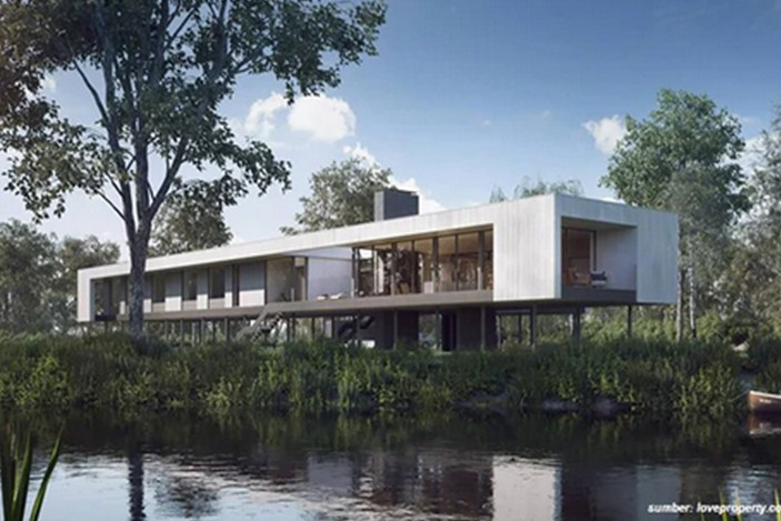 Desain Rumah Panggung Landscape