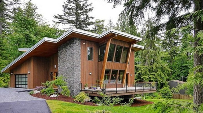 Desain Rumah Panggung Yang Menyatu dengan Alam