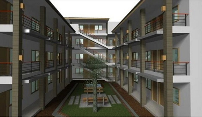 Desain Kontrakan 3 Lantai