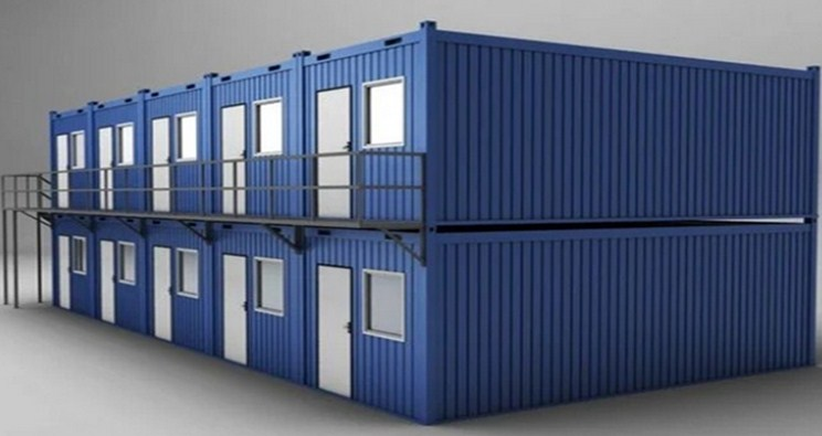 Desain Rumah Kontrakan dari Bekas Kontainer