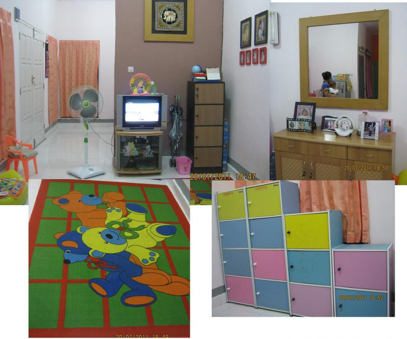 Desain Rumah Petak 1 Kamar Tidur Keren