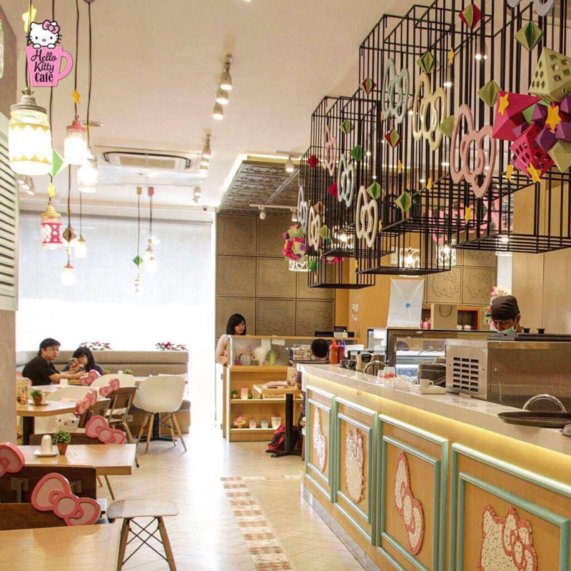 Desain hiasan dinding cafe