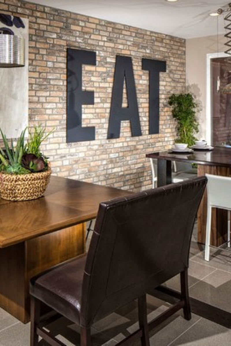Desain tembok cafe minimalis