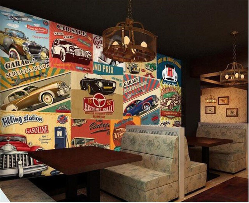 Gambar dinding cafe sederhana