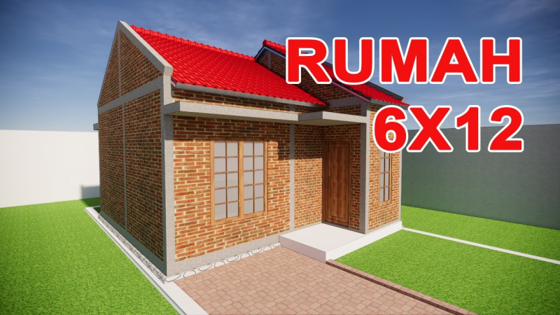 Arsitek Desain Rumah Sederhana 6x12